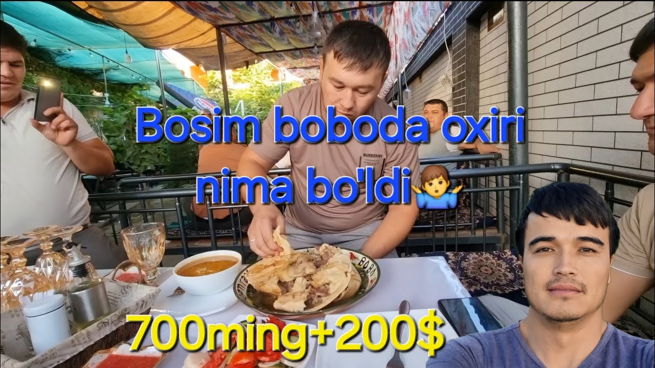 Bosim bobo siz bilgan shov shuvli choyxonaga borish arziydimi....🤔?