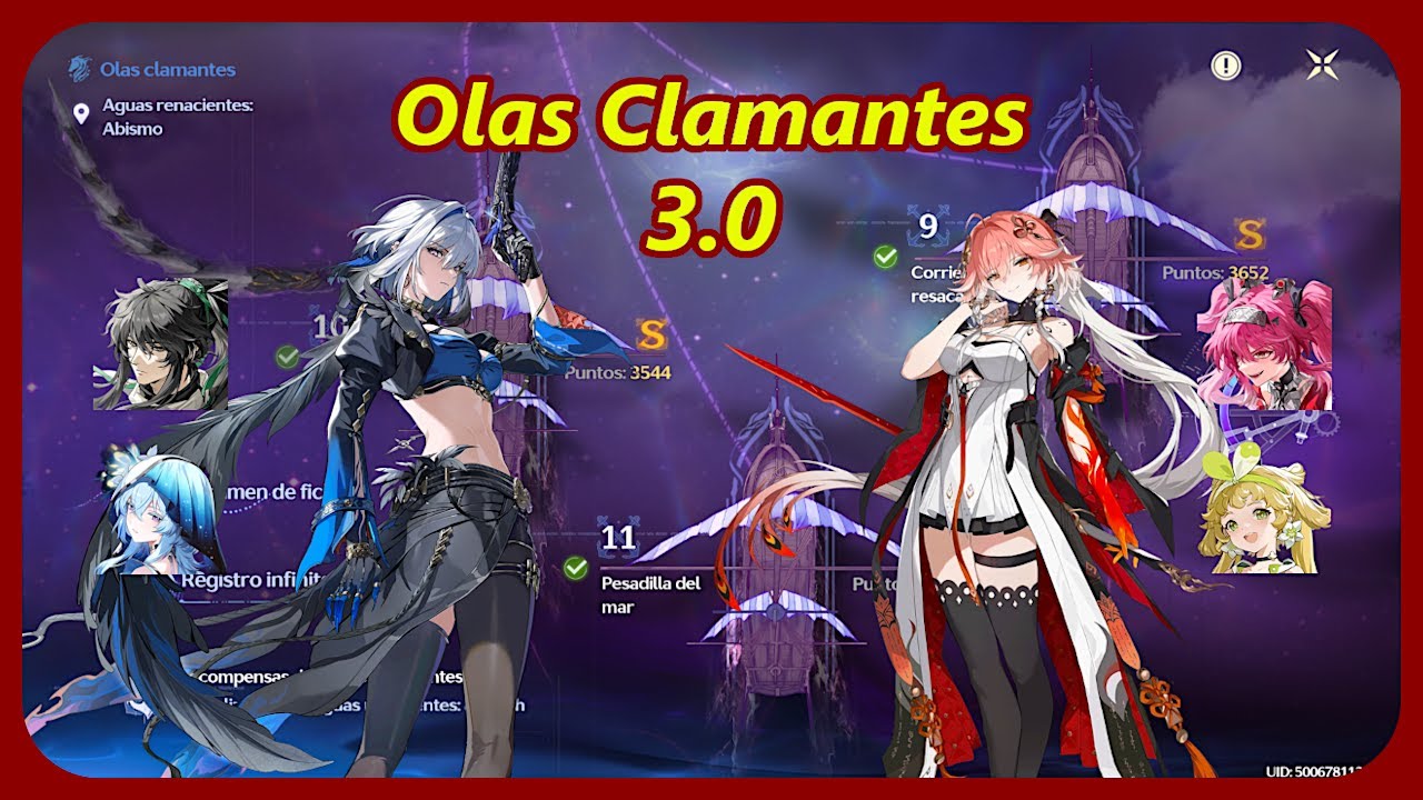 Olas Clamantes 3.0 F2P | Changli S0 y Galbrena S0 | Wuthering Waves Eventos