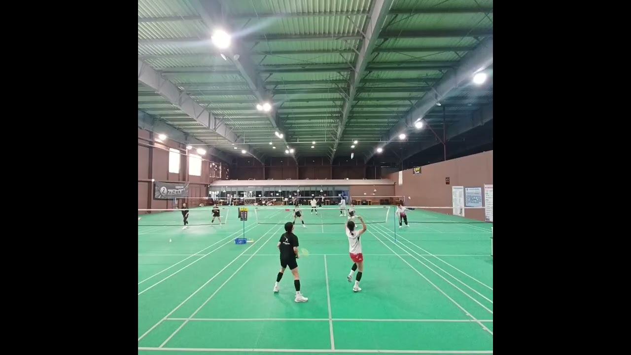 #badminton가영경진vs영은진혜