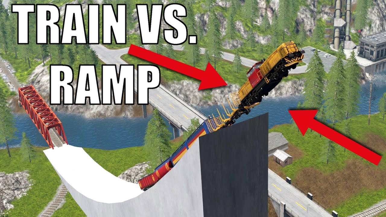 CAN THE TRAIN JUMP ABOUT A RAMP IN FARMING SIMULATOR?