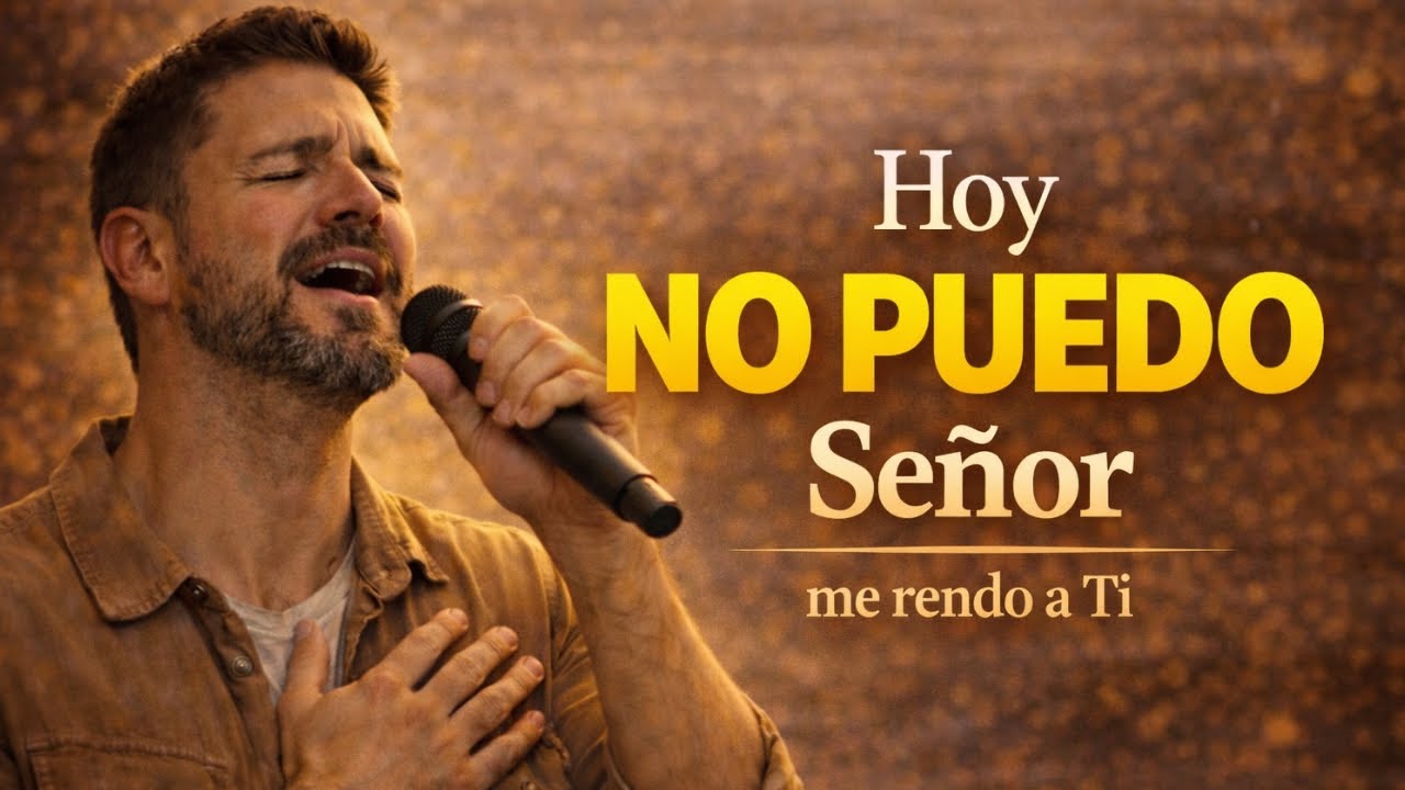 Hoy No Puedo, Señor | Adoración Cristiana