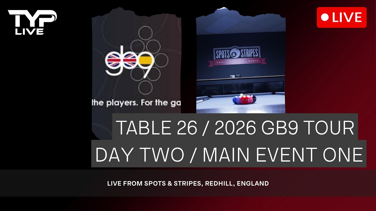 Day Two Main Event | GB9 Tour | Spots & Stripes Redhill