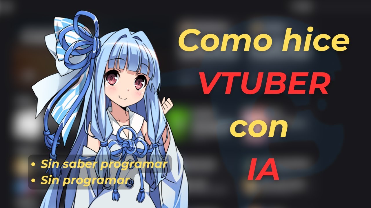 Hice una Vtuber con IA (sin saber programar) si no me crees mira el video