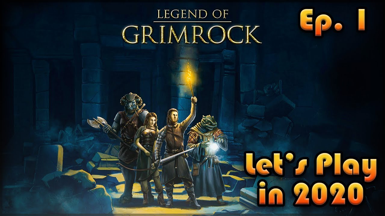 LEGEND OF GRIMROCK Let's Play in 2020: Episode 1 [Full Playthrough]🔥🐌⚔