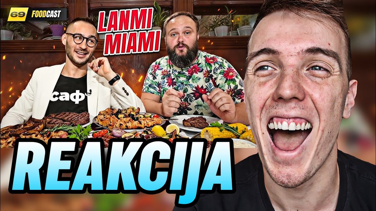 LANMI MIAMI KOD HUGESTAFF-a - FOODCAST - CHODA REAKCIJA