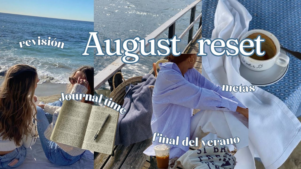 reset de agosto 🐚 🤍 🥥 haz esto para aprovechar y disfrutar el verano adem&aacute;s de cumplir tus metas