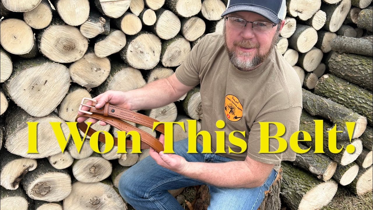 Creating A Winning Two Layer Belt - Two Layer Hand Sewn Leather Belt ​⁠@toddsoutsideagain
