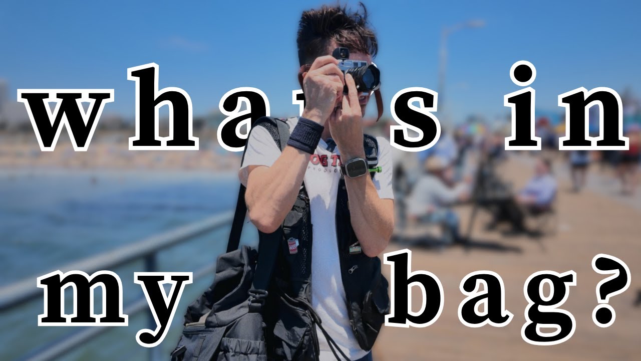 3 cameras, One Bag. What’s in my camera bag - Summer 2025.