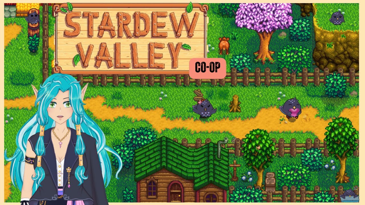A Cozy Night on Our Dazzling Co-Op Farm 🌾  [Vtuber]