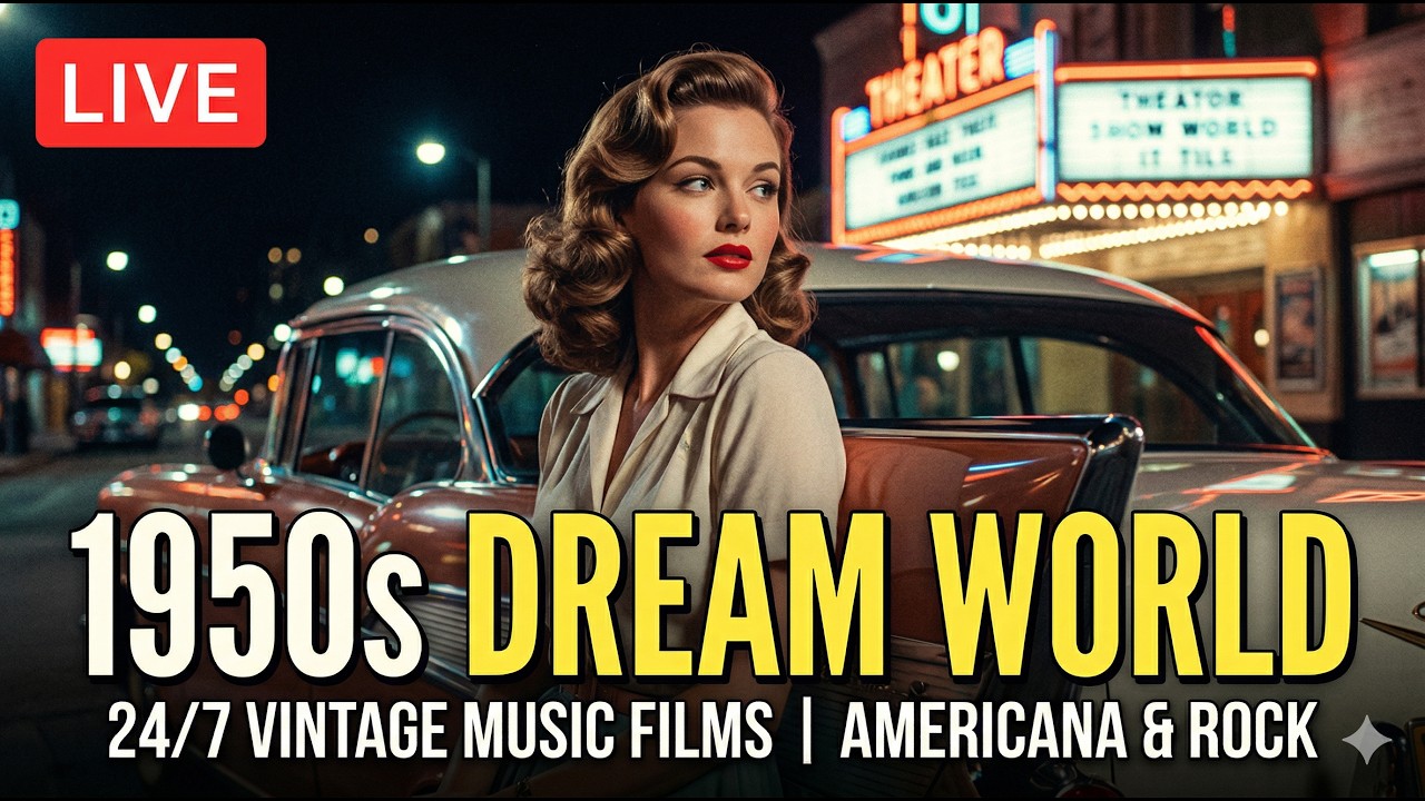 1950s Dream World: Non-Stop Vintage Music Films & Americana Classics