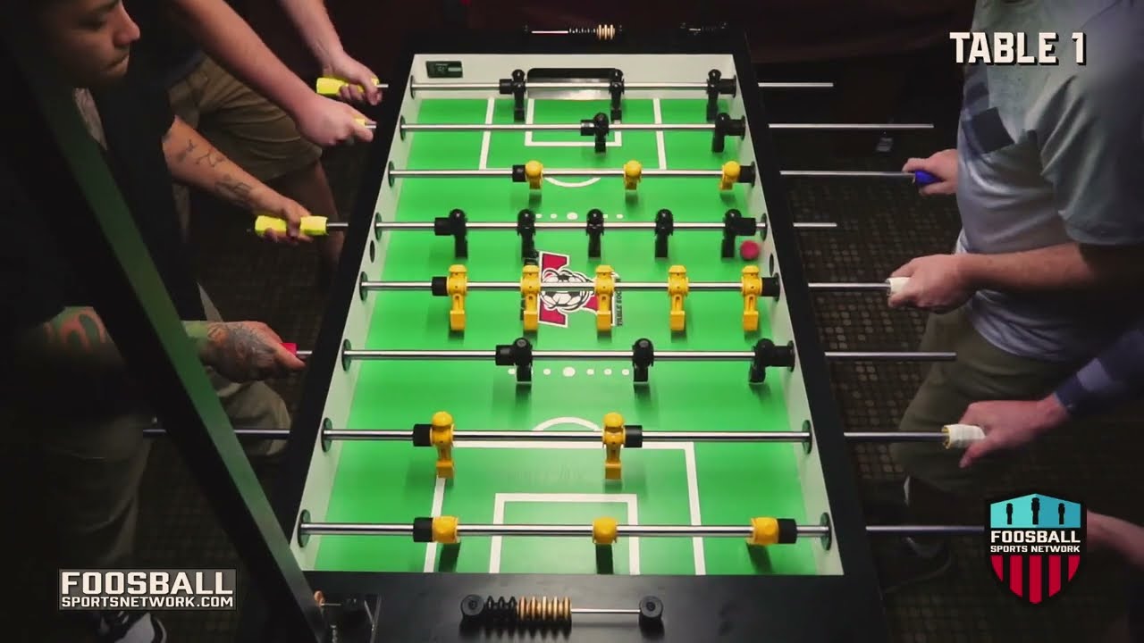 Foosball Open Doubles Final: Brandon Munoz & Ryan Moore vs Brandon Moreland & Warren Vanlandingham