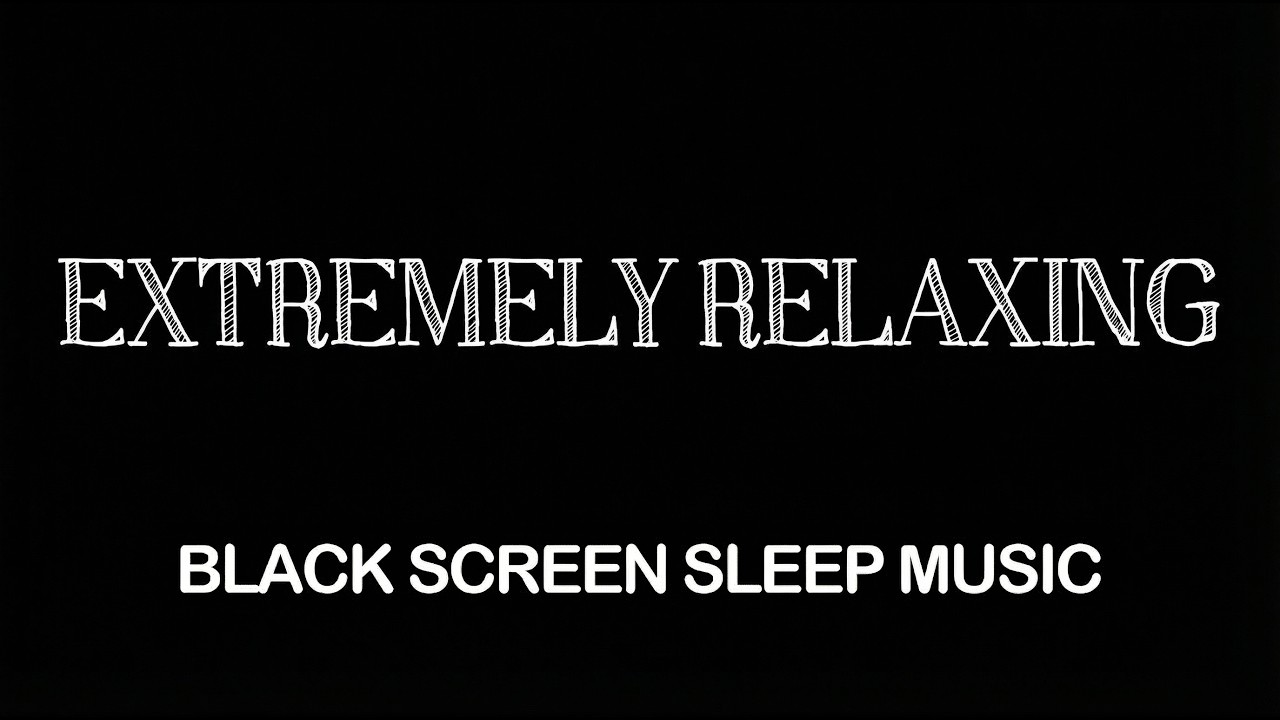 Ultra Relaxing Sleep Music 🌙 No Ads | 10 Hours Black Screen | Deep Sleep & Healing