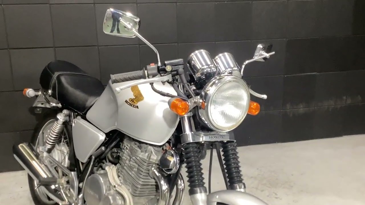 GB400TT　シンプルで美しいスタイルが魅力的！心地よい鼓動感を楽しめるバイク♪【エンジン始動動画】