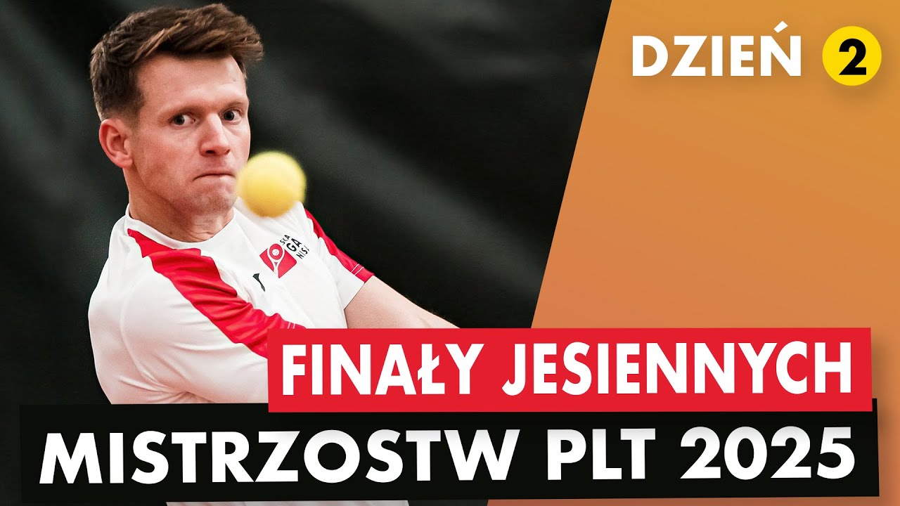 NA ŻYWO: FINAŁY JESIENNYCH MISTRZOSTW @PolskaLigaTenisa 2025 [NIEDZIELA]