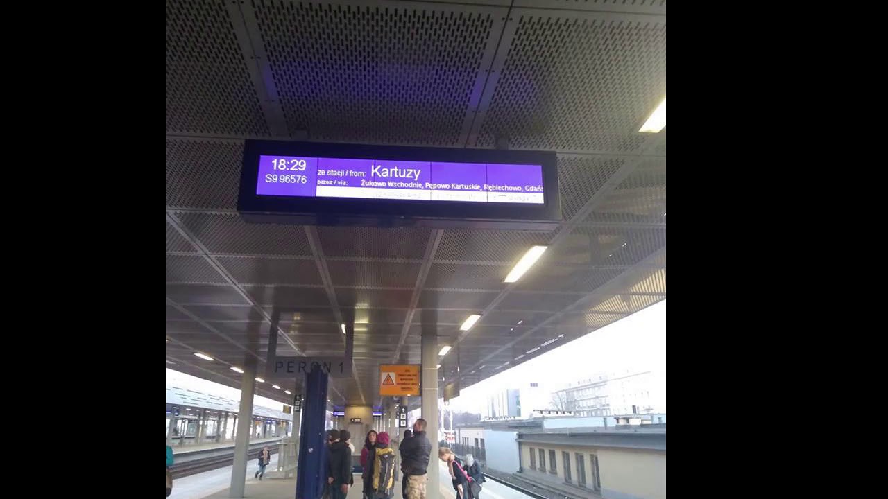 NOWY SYSTEM ZAPOWIEDZI NA DWORCU GDAŃSK WRZESZCZ!!!