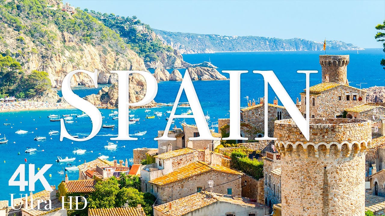 SPAIN 4K &bull; Nature Relaxation Film &bull; Classical Music &bull; 4k Video UltraHD