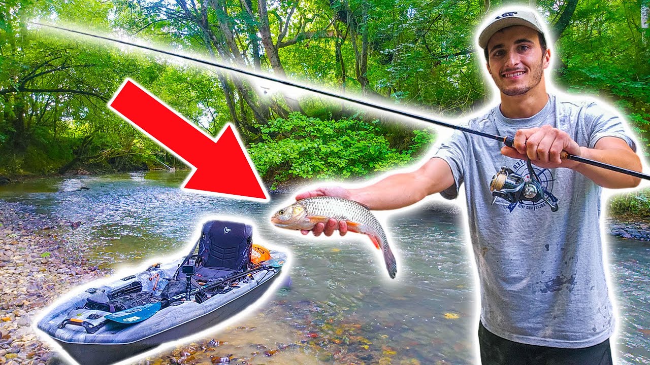 2 Jours sur une Rivière pour Pêcher et Camper en Canoë (une aventure de fou) !