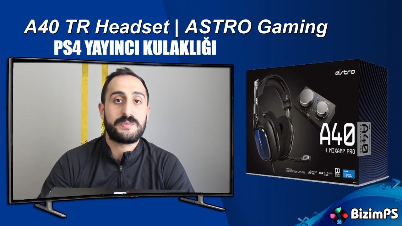 PS4 EN İYİ OYUNCU KULAKLIĞI | Astro Mixamp TR 40 Kutu Açılışı Ayarları ve Kurulumu