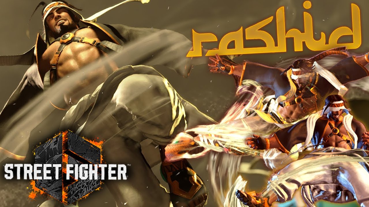 Rashid is Spinning AND Mixing in Street Fighter 6 (Character Overview)