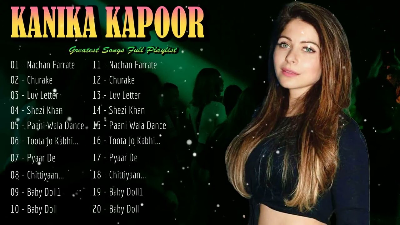 🎼 Kanika Kapoor - Her expressive vocals infuse every track with emotion, fun, and energy 🌏