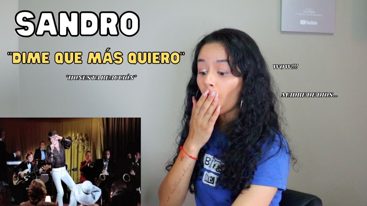 ESCUCHO por PRIMERA VEZ a SANDRO - 