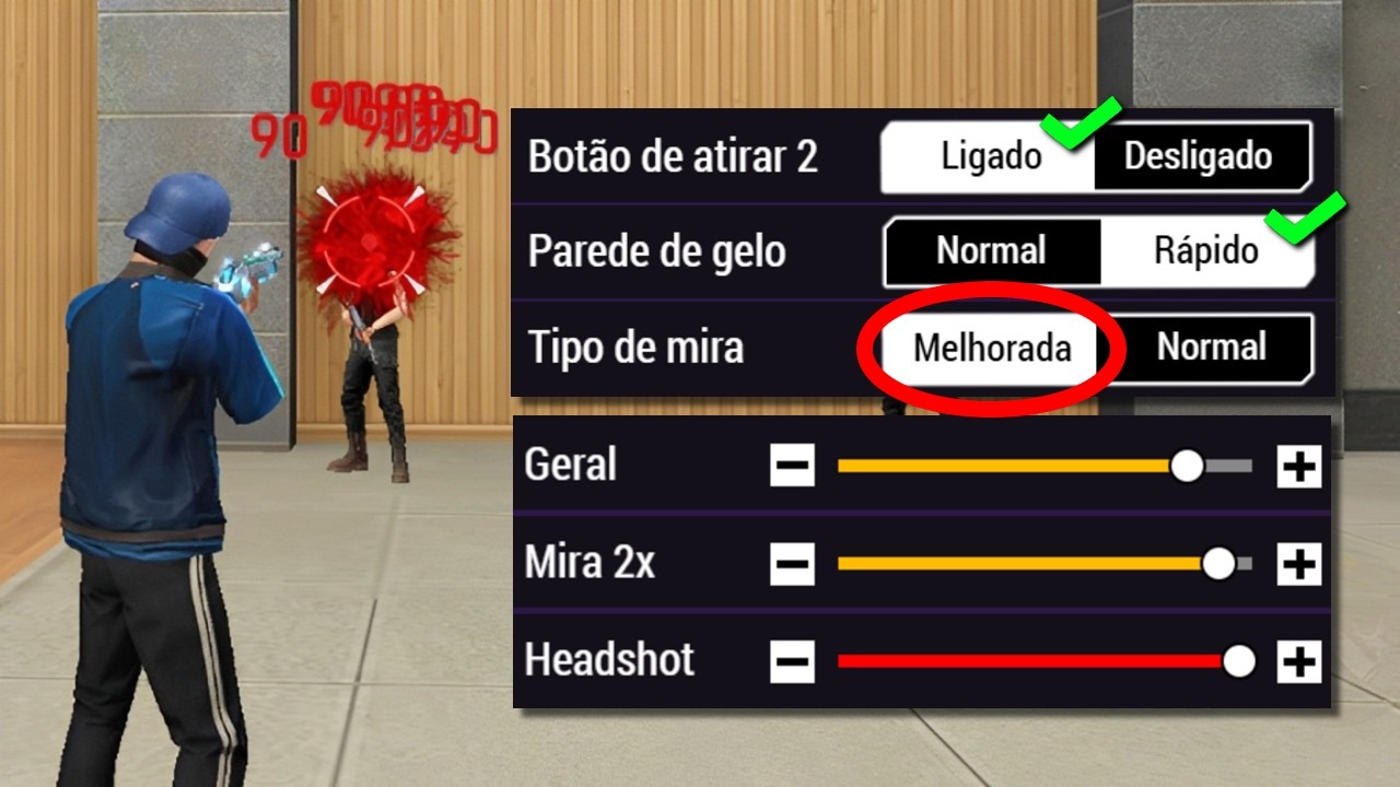 Encontre Suas Configurações Perfeitas (+sensibilidade) Free Fire