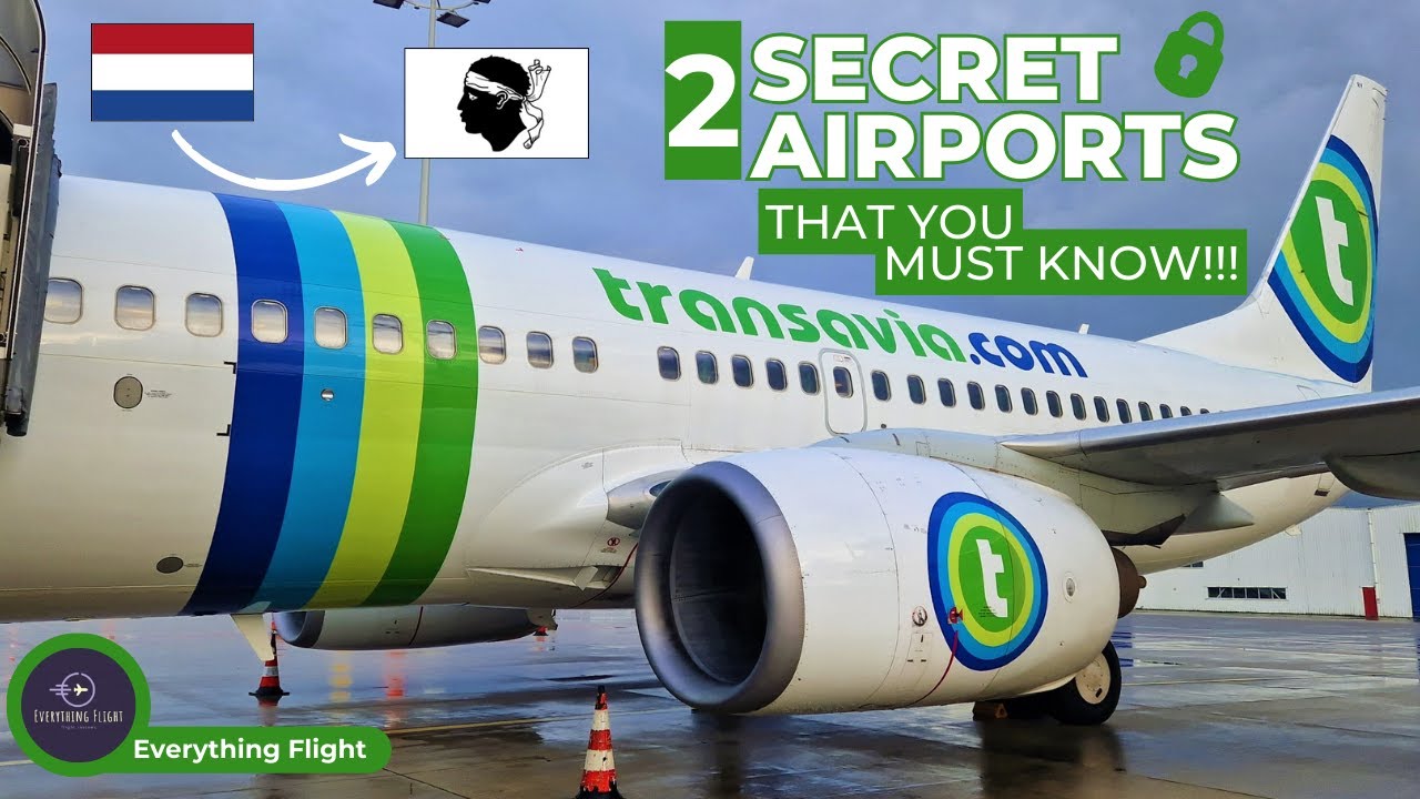 Secret Gems for Budget Travelers! | Transavia Boeing 737 | Rotterdam - Bastia | TRIP REPORT