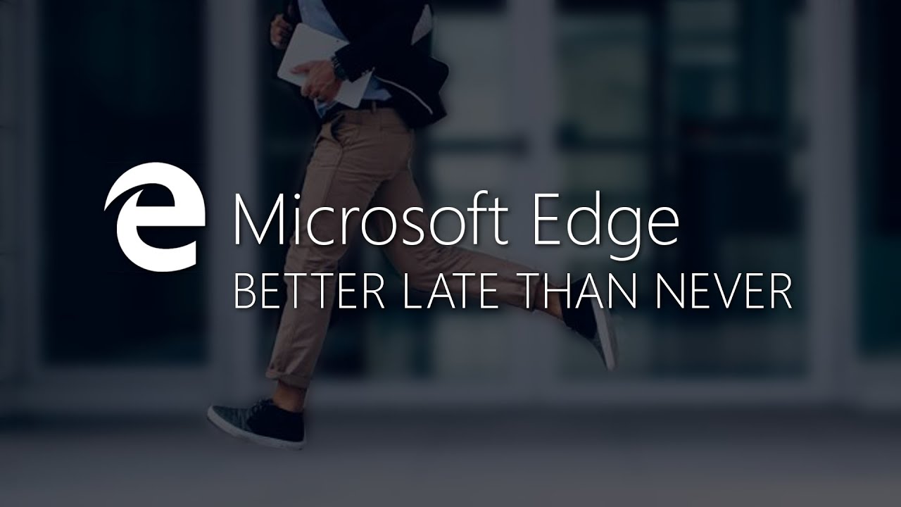 MICROSOFT EDGE Extensions &ndash; Better Late Than Never