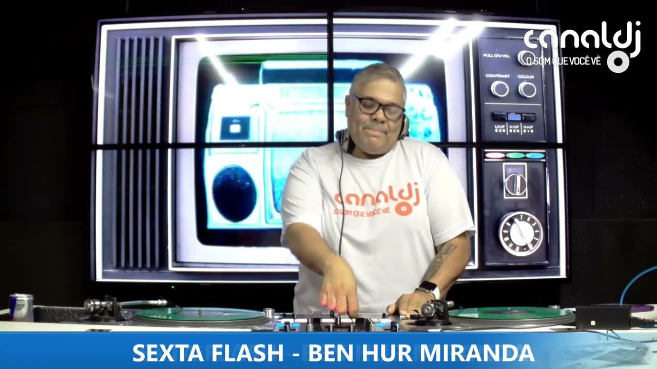 DJ BEN HUR MIRANDA - 80'S - PROGRAMA SEXTA FLASH - 06.03.2026 