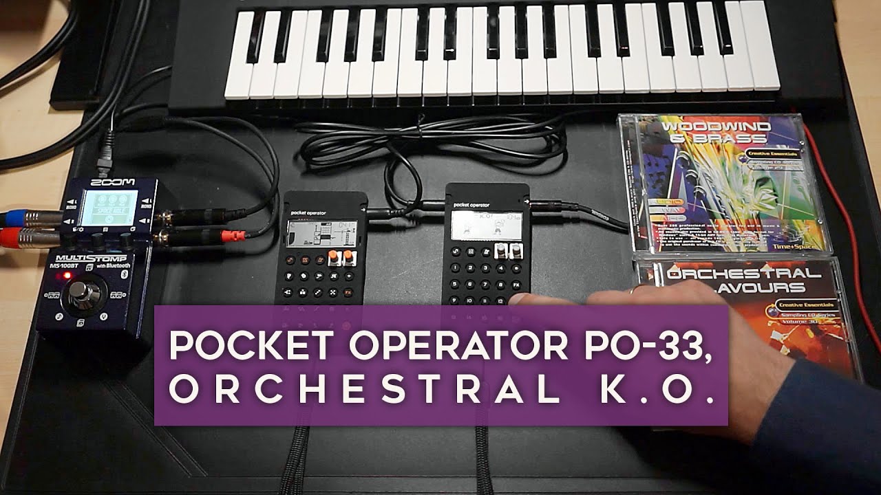 Pocket Operator PO-33 K.O. - Orchestral