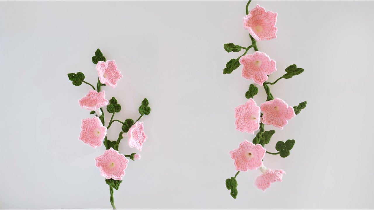 牵牛花钩织教程来喽！