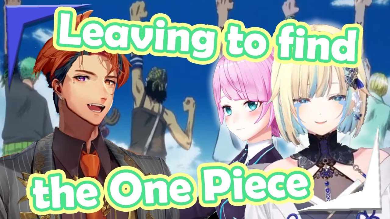 Ema and Riri tearfully leaves Roberu to find the One Piece【Holostars EngSub】