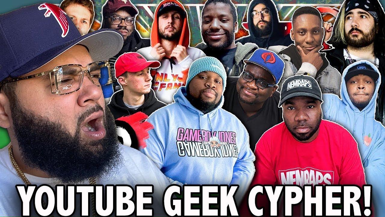 YouTube Geek Rap Cypher | GameboyJones ft. Dan Bull, NerdOut!, Hi-Rez, Shofu, Mega Ran - Reaction