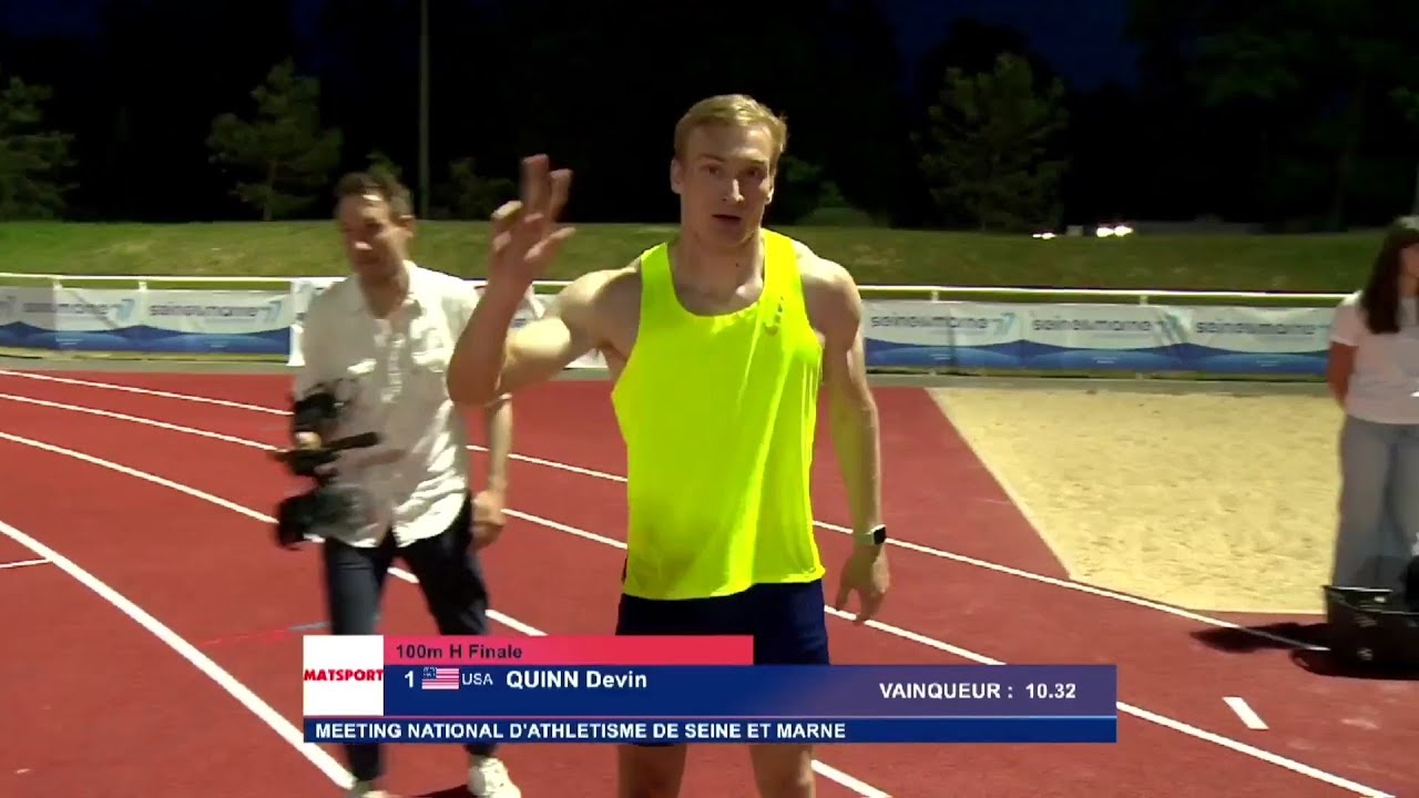 1er Meeting de Fontainebleau - 100m F/H