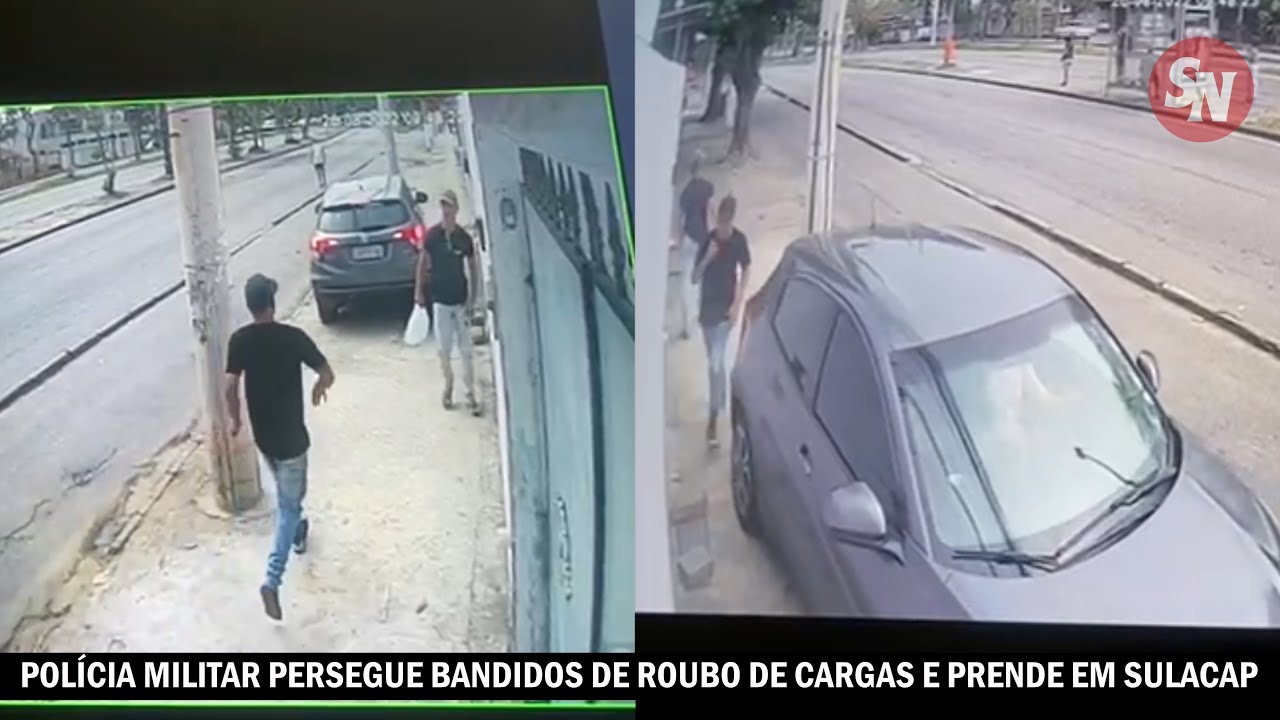 Pol&iacute;cia Militar persegue bandidos de roubo de cargas e prende em Sulacap