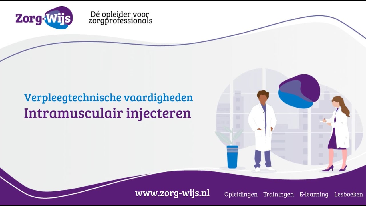 Injecteren | Intramusculaire injectietechnieken | zorg-wijs.nl