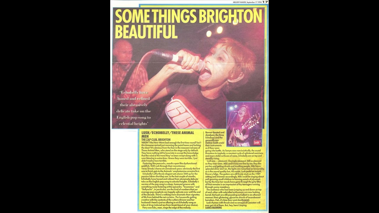 Lush - Live at Zap Club, Brighton (September 5, 1994)
