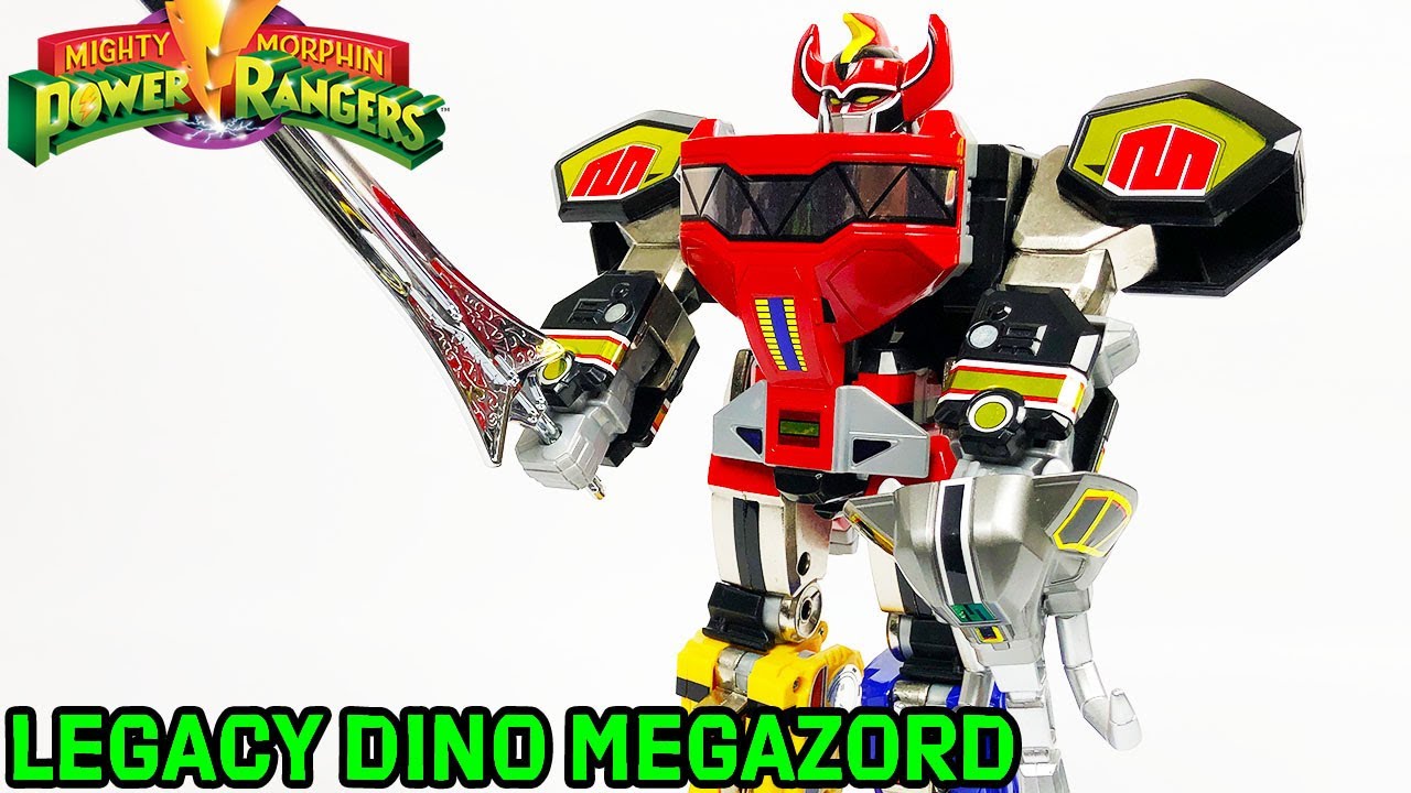 Legacy Dino Megazord Review! - Mighty Morphin Power Rangers
