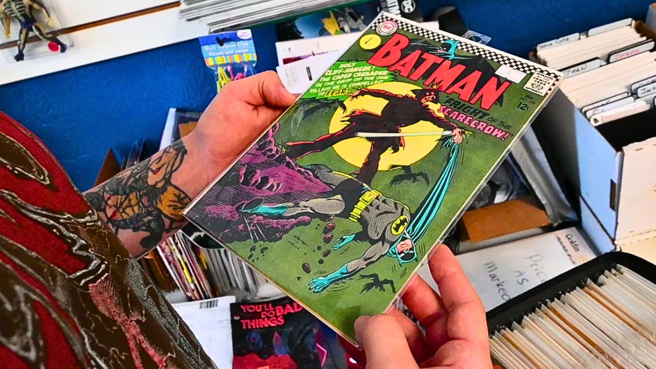 Сливаем бюджет на комиксы и карты в Arkham Asylum Comics & Games