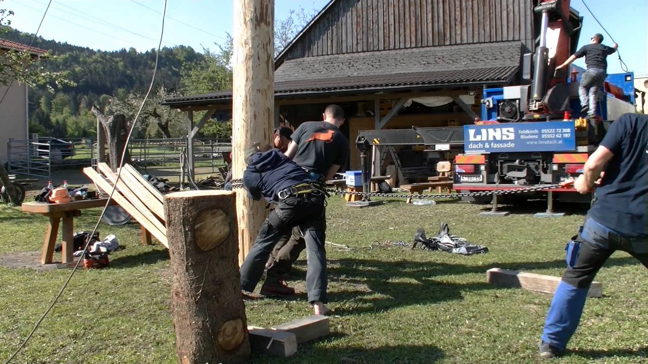 Maibaum Göfis 2016