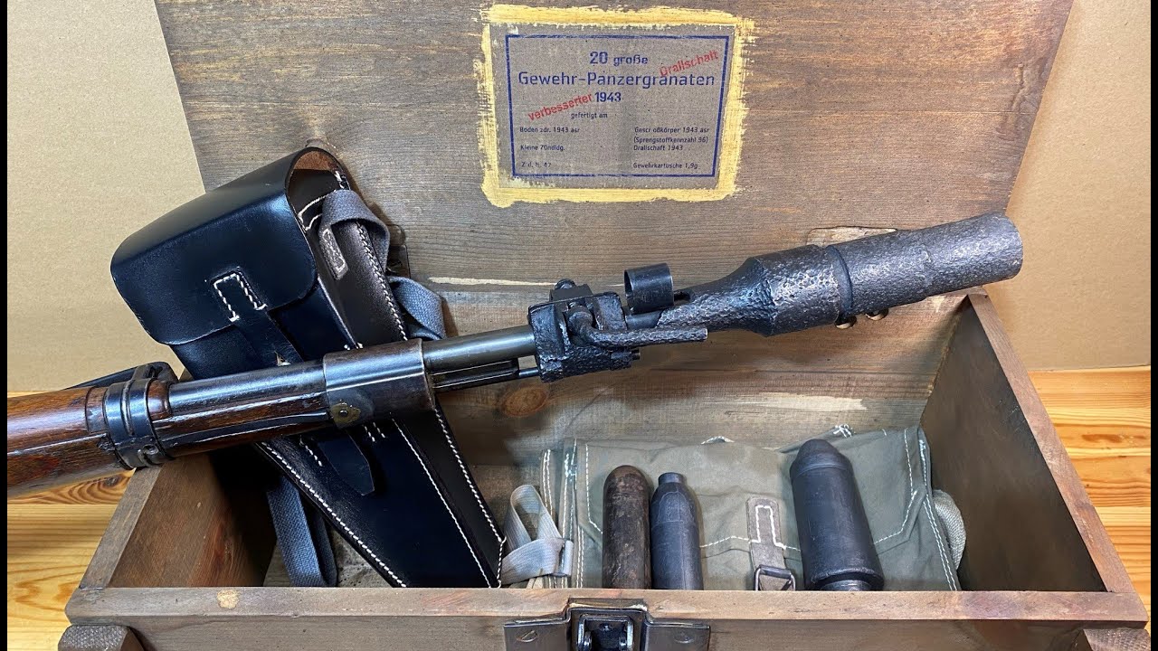 WW2 German Rifle Grenade Launcher (Gewehrgranatgerät / Schiessbecher) - Part 1