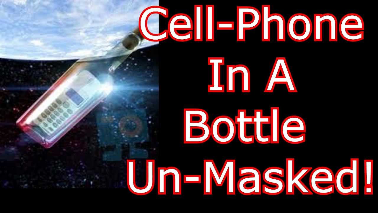 Cell Phone In A Bottle Trick UN-MASKED