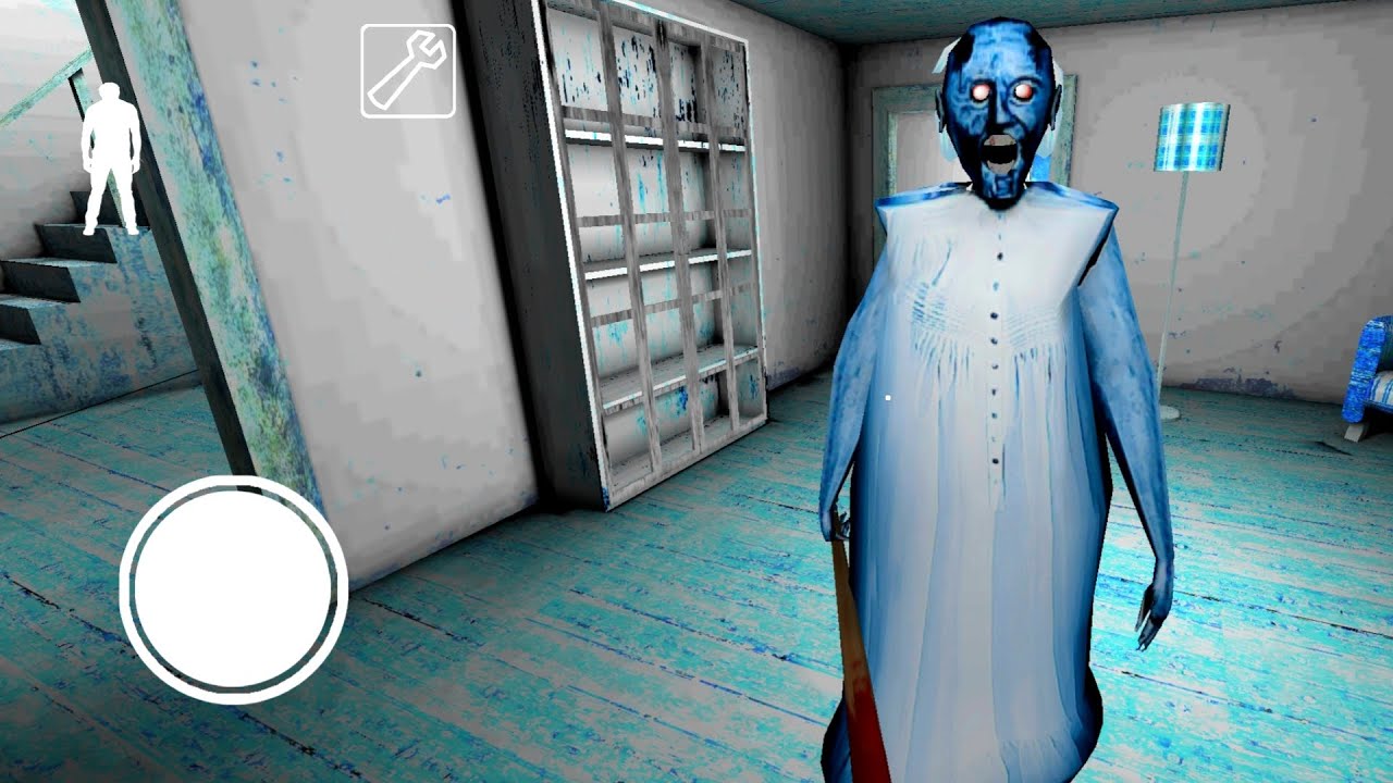 Granny Frozen house surviving mod || Granny game horror escape mobile gameplay||
