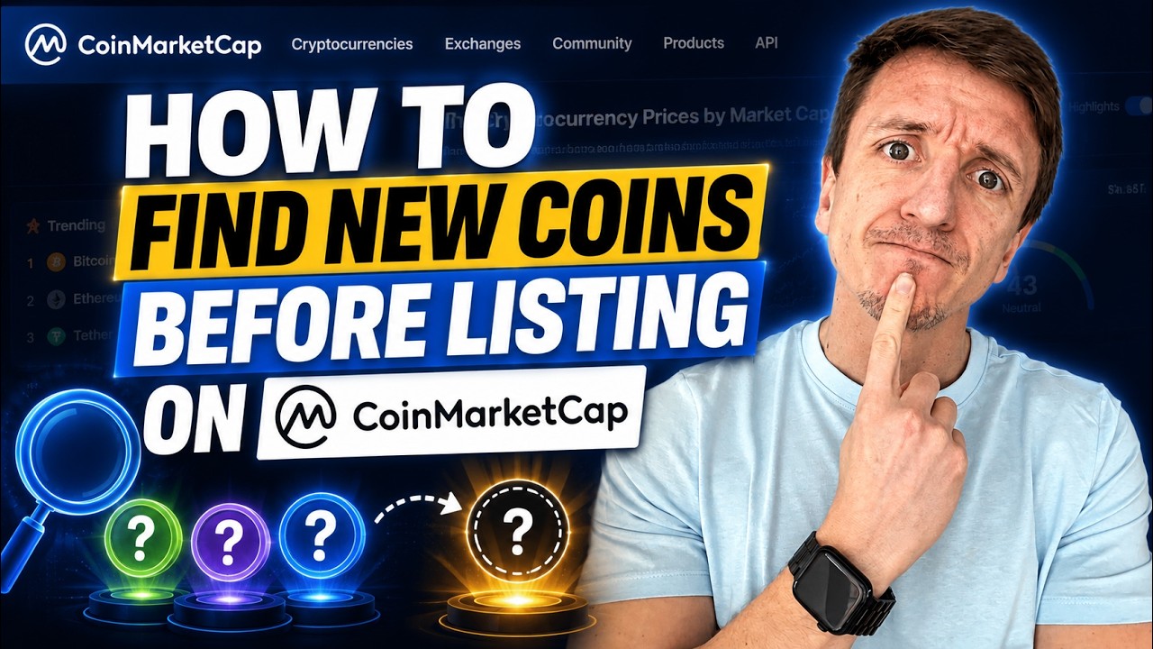How To Find New Coins Before Listing On Coinmarketcap