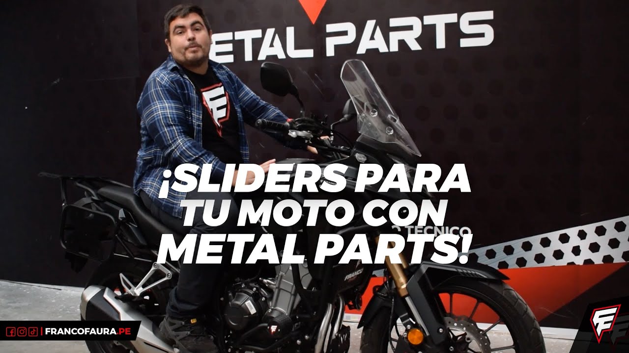 ¿Cómo se hacen los Sliders para Moto?  | Metal Parts (2023)