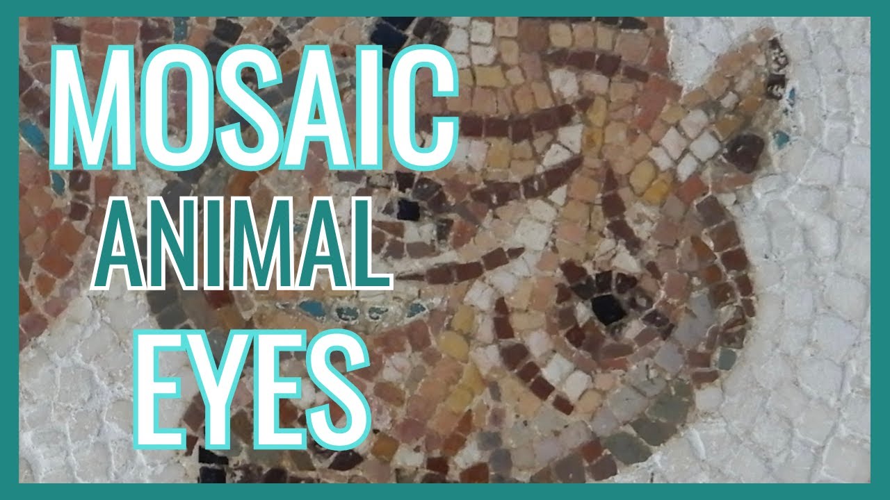 CRAFTING MOSAIC ANIMAL EYES: A Step-by-step tutorial