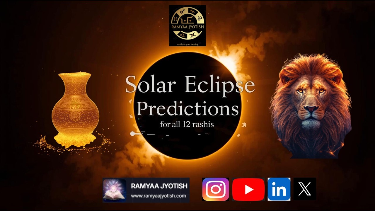 Прогнозы солнечного затмения для всех 12 Раши #bharat #jyotish #geopolitics #kumbha #newbeginnings