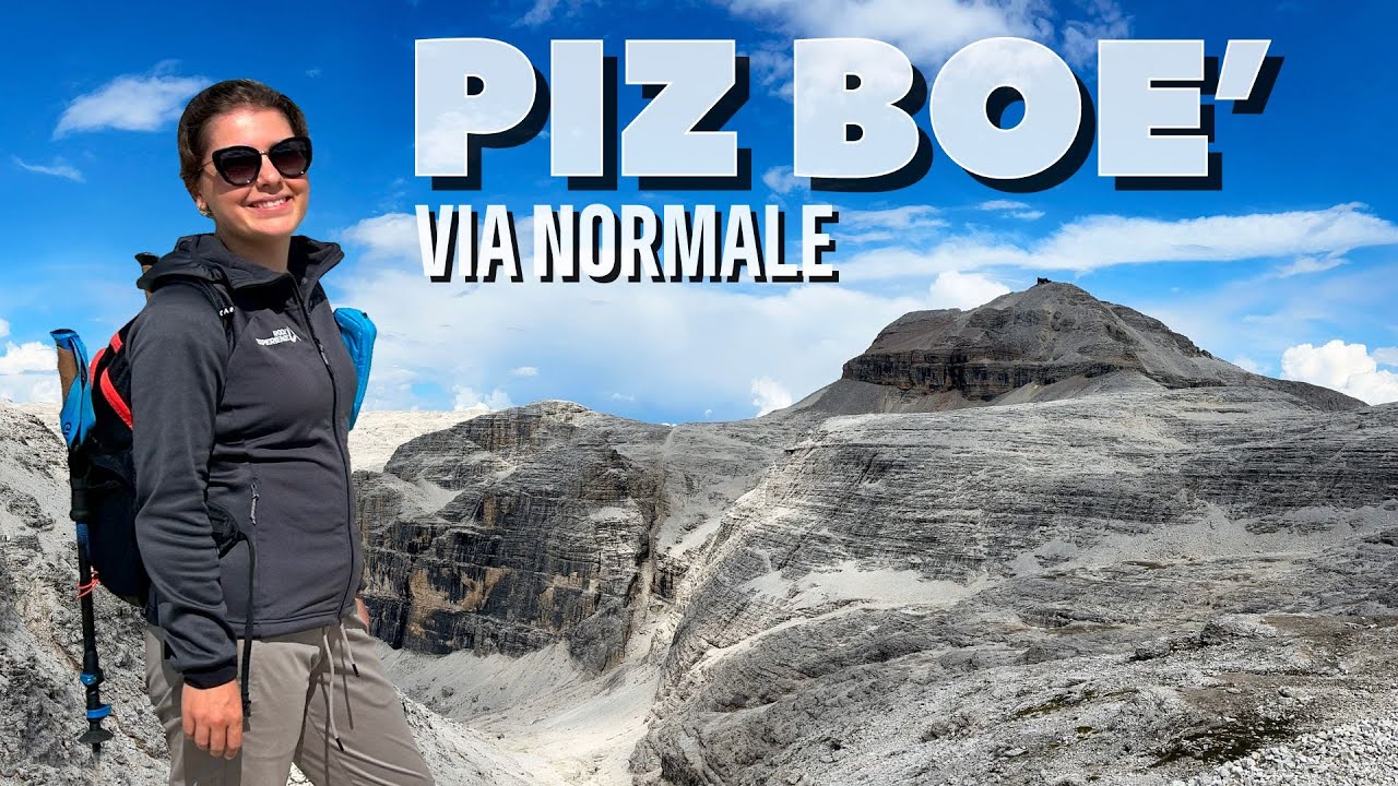 PIZ BOE Via Normale (3.152m) da Passo Pordoi | Rifugio BOE - Gruppo del SELLA