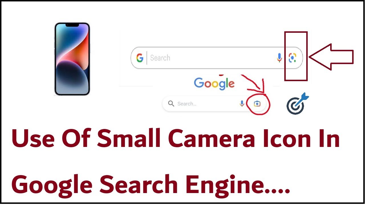 Use Of Small Camera Icon In Google Search Engine