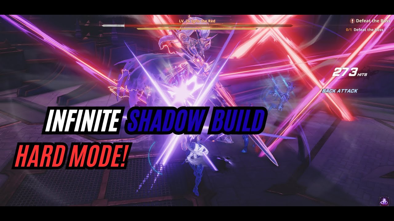 Solo Leveling: ARISE OVERDRIVE Hard Mode Vs Igris | Infinite Shadow Ruler Build